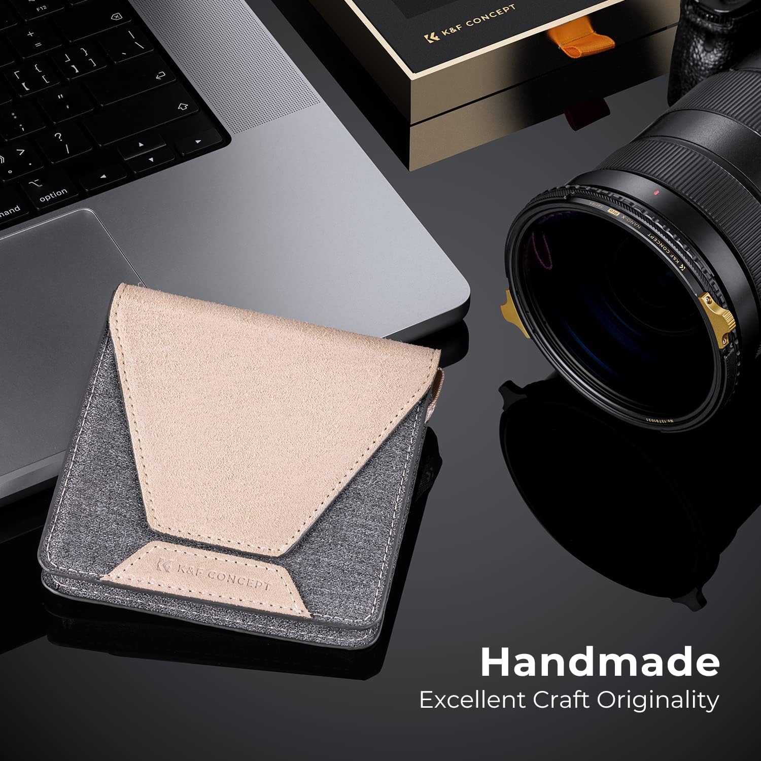 K&F Concept 82mm Variable ND2-32 ND Lens Filter & Circular Polarizing Filter 2-in-1 for Camera Lens, Waterproof Scratch Resistant with 36 Multi-Layer Coatings (Nano-X PRO Series)